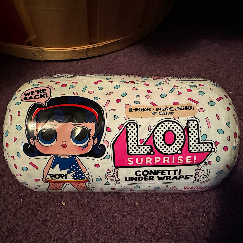LOL SURPRISE! Confetti under wraps. New in package